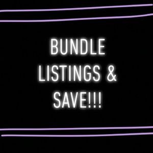 ⚡️⚡️BUNDLE & SAVE⚡️⚡️